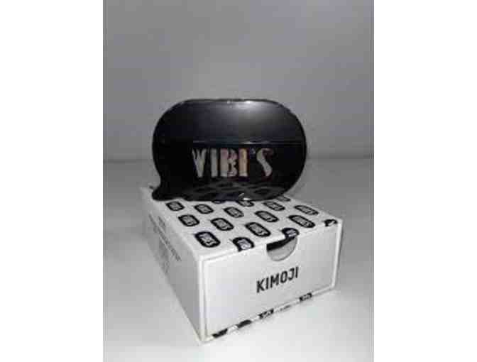 Carrying Case with five (5) bottles of perfume and