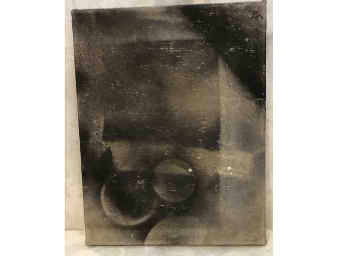 Abstract Painting by Local Amateur Artist, Zachary Brand - Photo 1