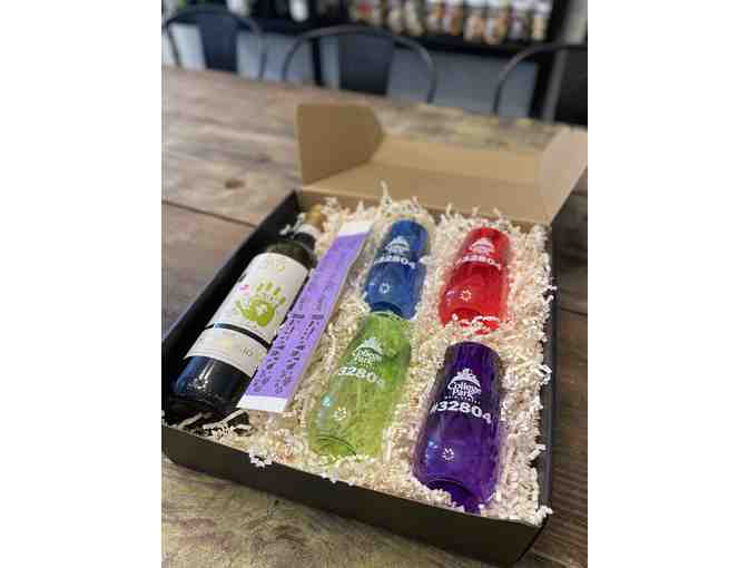 Four tickets to the Wine Walk with bottle of wine and four 32804 wine glasses - Photo 2