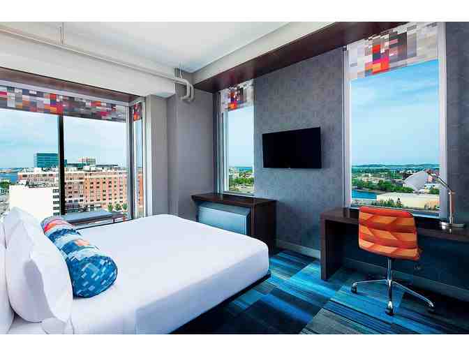 Overnight Stay at the Aloft Boston Seaport and Dinner at Alma Gaucha Brazilian Steakhouse