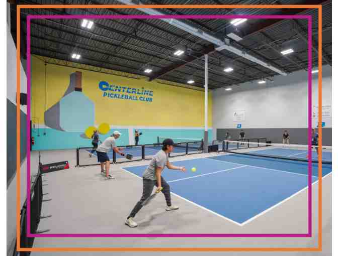 Court Time and Drinks for 4 at Centerline Pickleball Club (IV)