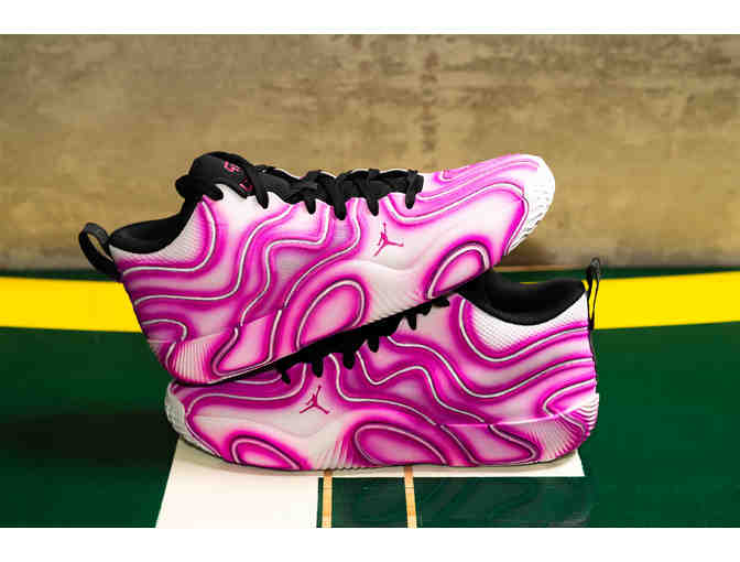 Dominique Malonga Custom SIGNED Game Worn Sneakers