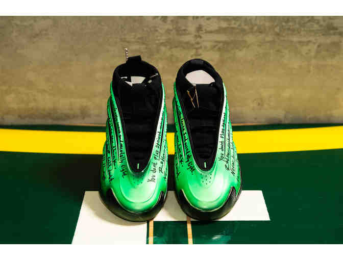 Zia Cooke Custom SIGNED Game Worn Sneakers