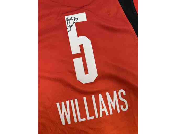 Autographed Gabby Williams Jordan Brand Black 2025 WNBA All-Star Game Jersey