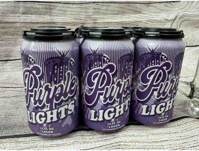 2 SFA Beer Mugs and a 6-Pack of Purple Light's Beer - Photo 2