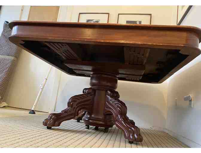 19th Century English Dining Table with Leaves - Photo 5