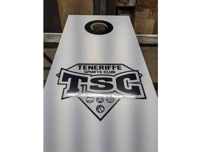 Set of Custom-Built Cornhole Boards