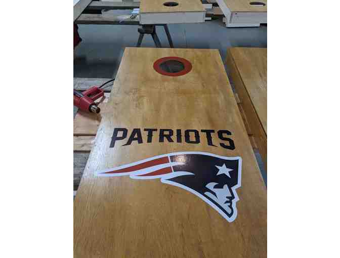 Set of Custom-Built Cornhole Boards