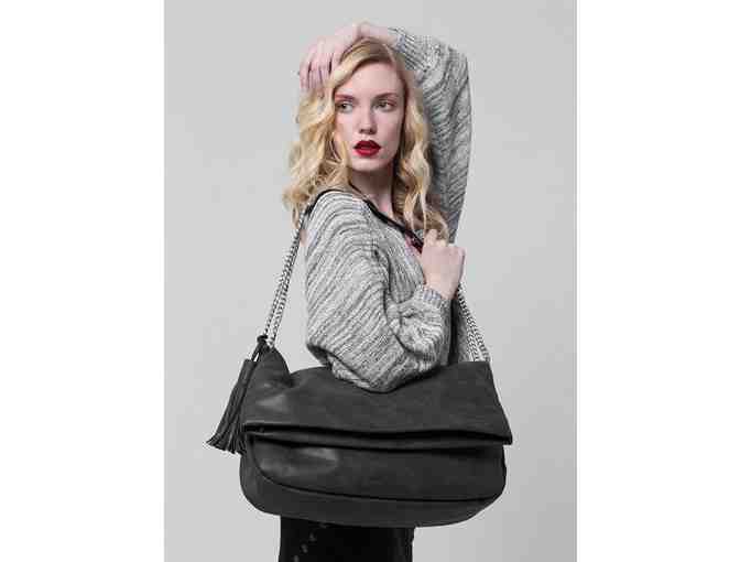 Maya in Black (VEGAN) Tassel on Chain - Photo 1