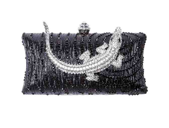 Midnight Gator Clutch - Photo 1