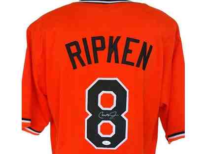 Cal Ripken Autographed Baseball Jersey