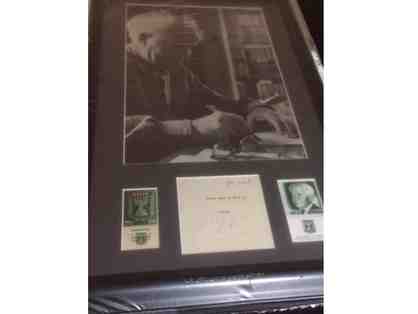 David Ben Gurion Autographed Display