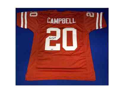 Earl Campbell University of Texas Longhorns Autographed Jersey