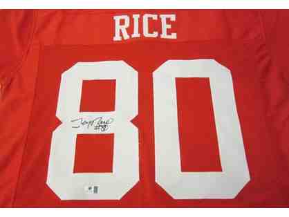 Jerry Rice Autographed San Francisco 49ers Jersey