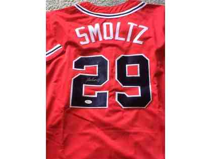 John Smoltz Autographed Baseball Jersey