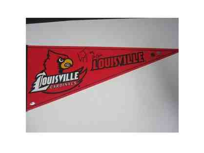 Lamar Jackson Louisville Cardinals Autographed Pennant