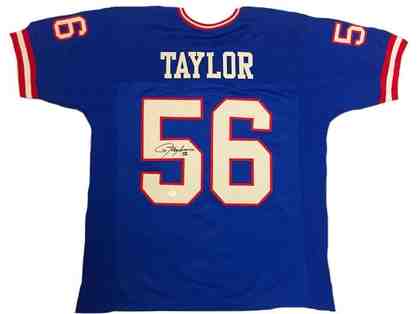 Lawrence Taylor Autographed Football Jersey