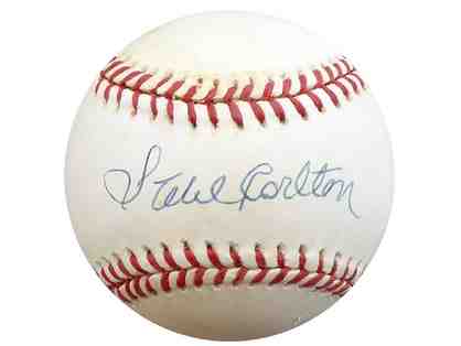 Steve Carlton Autographed Baseball