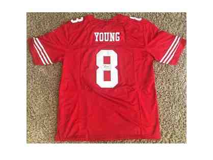 Steve Young San Francisco 49ers Autographed Football Jersey