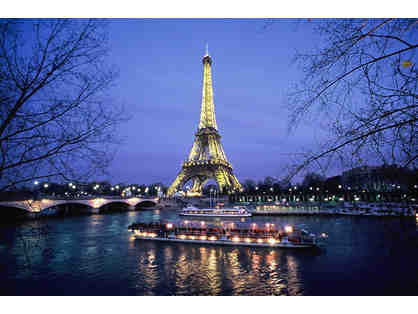 The City of Lights is Yours to Love! (Paris): Six Days for Two+flight+tour+dinner cruise