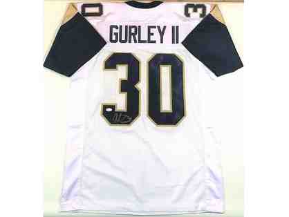 Todd Gurley Los Angeles Rams Autographed Football Jersey