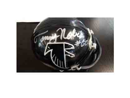 Tommy Nobis Autographed Atlanta Falcons Mini Helmet