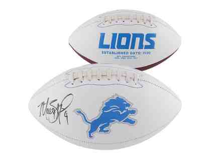 Matthew Stafford Detroit Lions Autographed Football