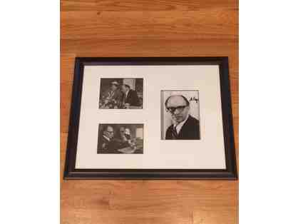 Menachem Begin Autographed Piece