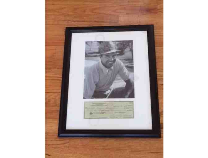 Sam Snead Autographed PGA Golf Display - Photo 1