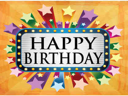 Birthday on the Marquee, Month of February 2026