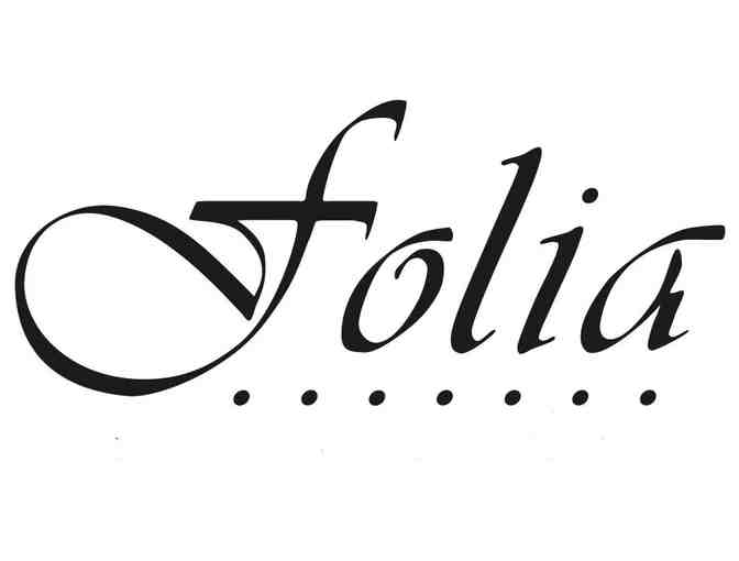 Sterling Silver Dogwood Dangles (round) from Folia