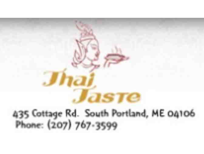 $100 to spend at Thai Taste, Orchid Thai, or Thai Pom's Restaurant