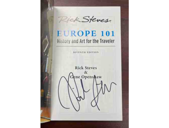 Autographed Copy of Rick Steve's Europe 101: History and Art for the Traveler