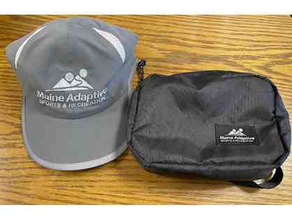 Hat and Fanny Pack from Maine Adaptive Sports and Recreation