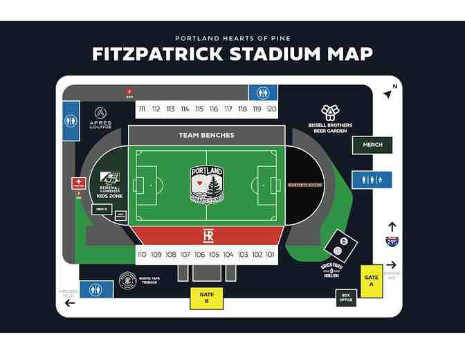 4 Tickets to One Hearts of Pine Game during the 2026 Season