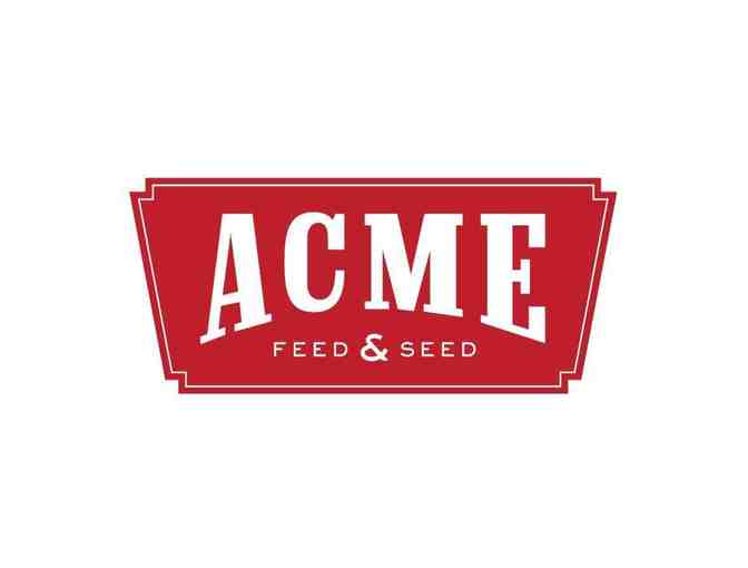 Enjoy Acme Feed & Seed, on lower Broadway, with a $100 Gift Card