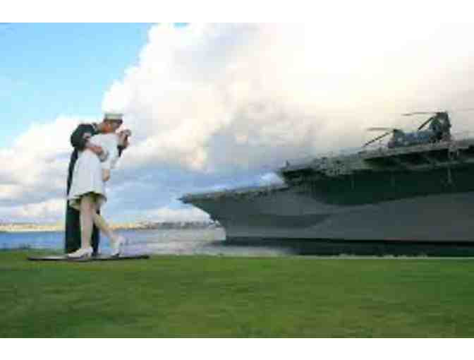 Four USS Midway Museum Guest Passes