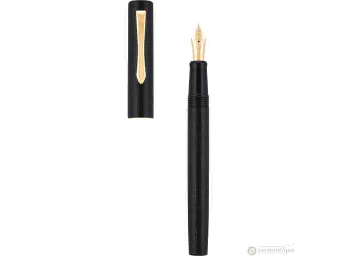Black Pilot Ishime Fountain Pen & Marko Mavrovich Lithograph