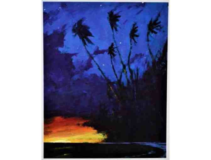 Black Pilot Ishime Fountain Pen & Marko Mavrovich Lithograph