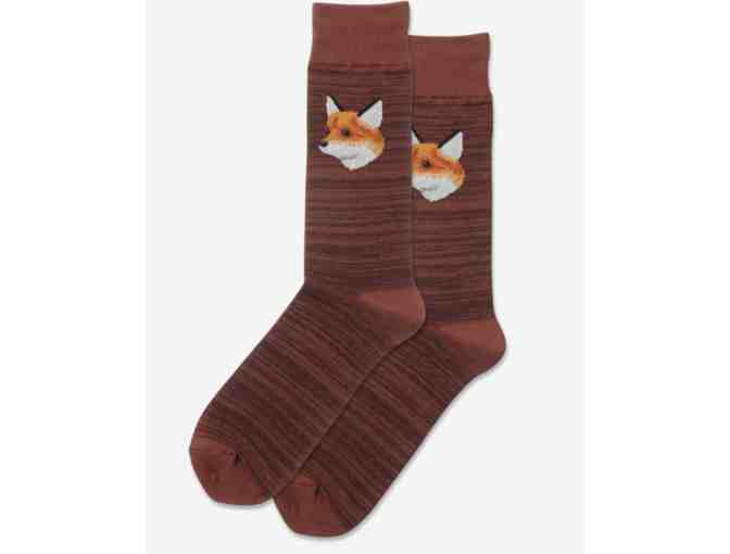 HOTSOX MENS MR FOX CREW SOCKS - Photo 1
