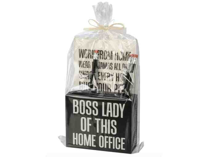 Boss Lady Of This Home Office Stationery Set - Photo 1