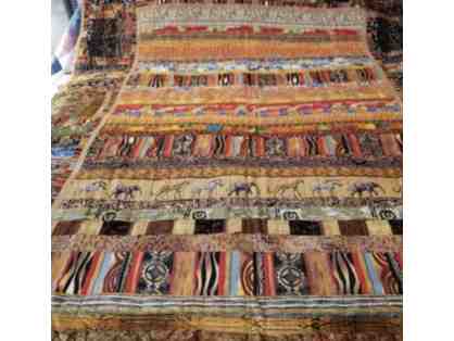 Out Of Africa Original Quilted Wall Hanging