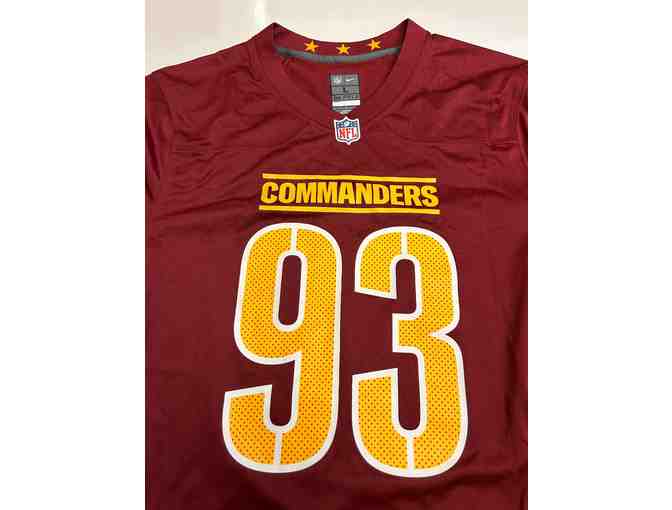 Washington Commanders: Autographed Jonathan Allen Jersey - Photo 3