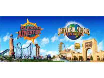 Universal Studios Florida & Islands of Adventure, (4) 1-day tix, Passes Good for Same Day