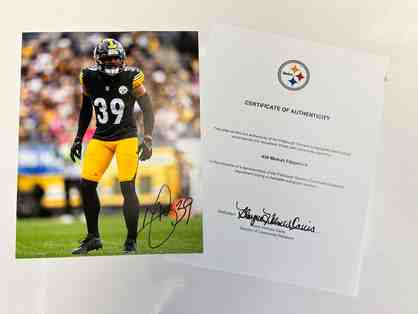 Minkah Magic! Pittsburgh Steelers Minkah Fitzpatrick Authentic Autographed Photo