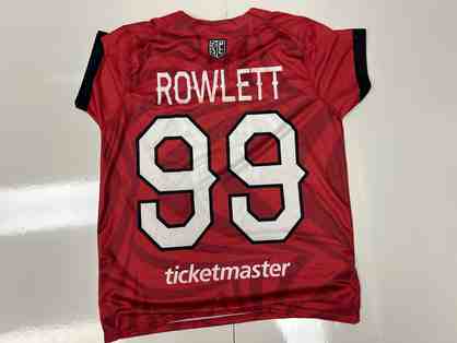 Jack Rowlett (#99) Carolina Chaos Replica Jersey