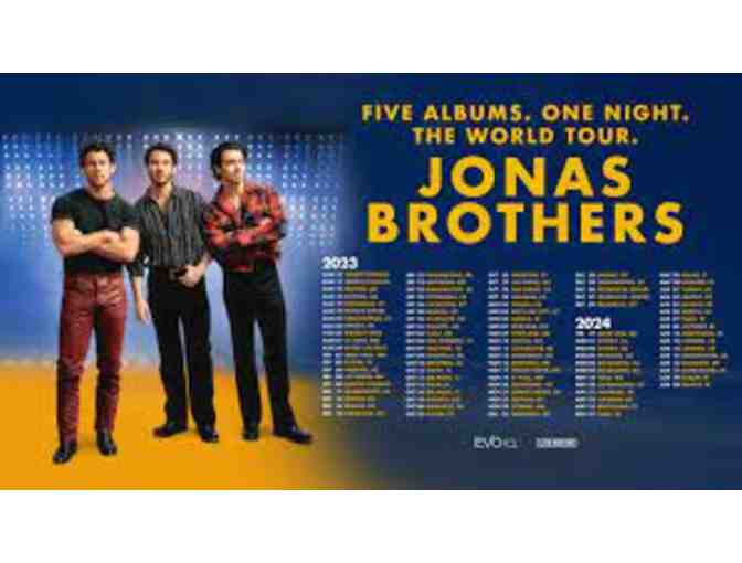 4 Premium Tickets for the JONAS BROTHERS at Kaseya Arena- Miami on 10/14/2023