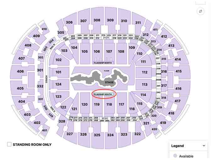 4 Premium Tickets for TRAVIS SCOTT at the Kaseya Center - Miami on 11/27/2023