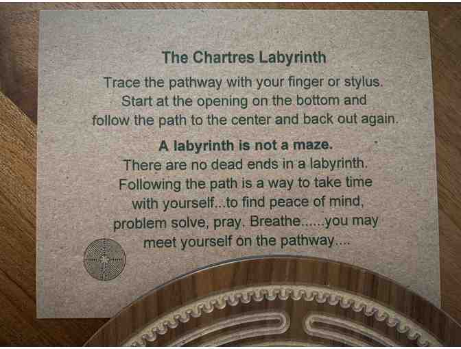 Last Laminate Chartres Labyrinth