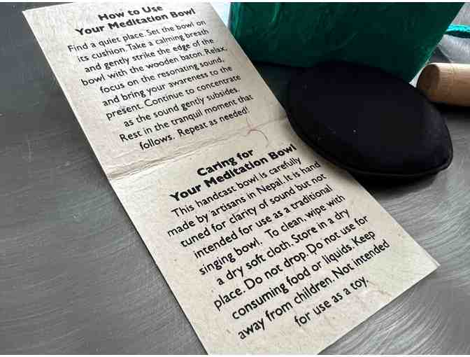 Mini Meditation Bowl | with Gift Box